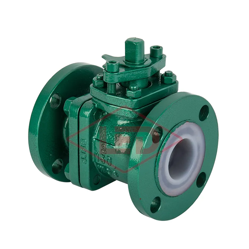 API美标衬氟球阀